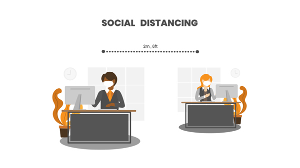 We continue to focus on the safety of our team as they return to work.  Social distancing, one-way traffic, washing hands and masks are required.  #socialdistance #returntowork  #facemask
