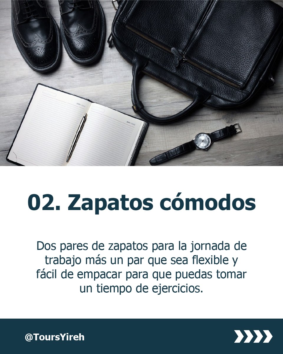 ToursYireh's tweet photo. ¿Volver a #Viajar por trabajo?  💼🤔 Te facilitamos 4 recomendaciones  🧳

✅  Empaca básicos.
✅ Zapatos cómodos.
✅  ¡Lleva una maleta pequeña en mano.
✅ Chequea las normas de prevención del lugar a donde Viajarás.

¿Alguna duda sobre como gestionar tu viaje?

#Vuelos https://t.co/gEsnMDUOO3