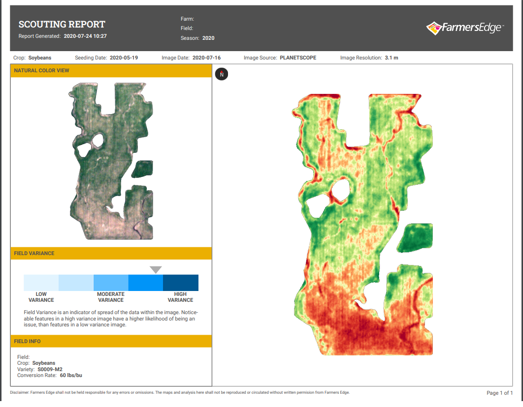 JeffPoppel's tweet photo. Received a call from a @farmers_edge client today. Hail storm on July 13th and crop adjuster coming out. Within a few minutes of looking in #FarmCommand he was able to get all the information he needed to support the claim! https://t.co/JQklp4UkOG