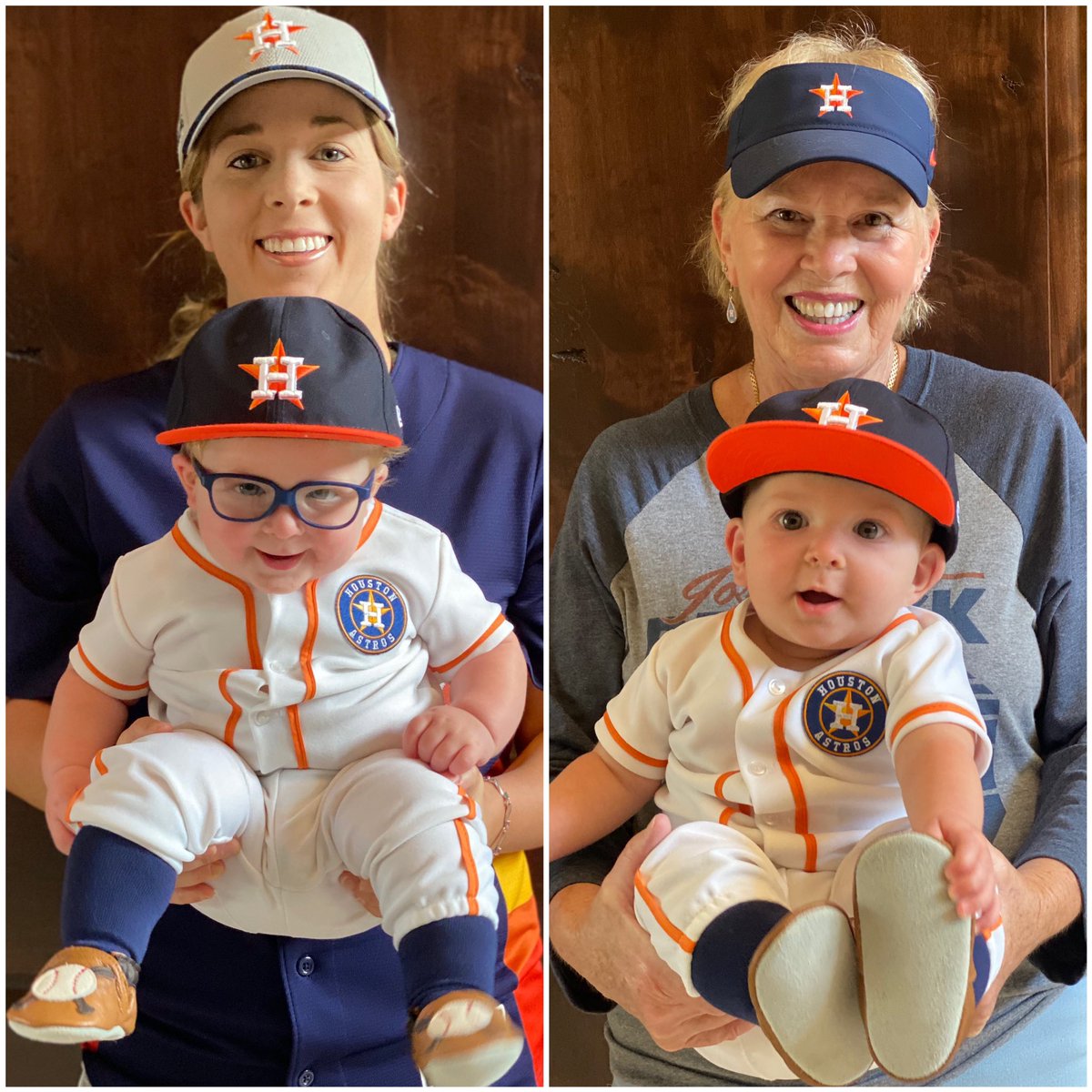JettReddick's tweet photo. @ATTSportsNetSW @astros Daddy’s biggest little fans #22 https://t.co/e38hE1gGP1