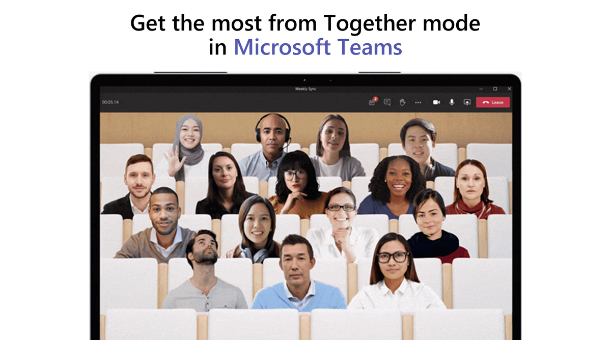 Love the new updates that coming in August. Waiting on room breakouts too! RT @MicrosoftTeams: Explore how you can get most from Together mode, a new option in #MicrosoftTeams allowing participants to unite in shared virtual space. msft.it/6011TWkJF
