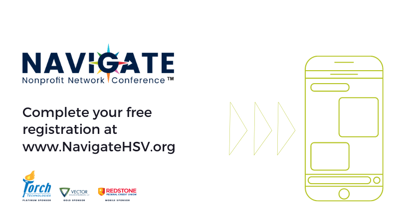 CFHuntsville's tweet photo. Just 3 weeks until NAVIGATE Nonprofit Network Virtual Conference on August 18. Be sure to complete your free registration at https://t.co/5QfjxfuHwo as classes are filling up fast! #NavigateHSV #Navigate2020 https://t.co/RCDFc4pOE3