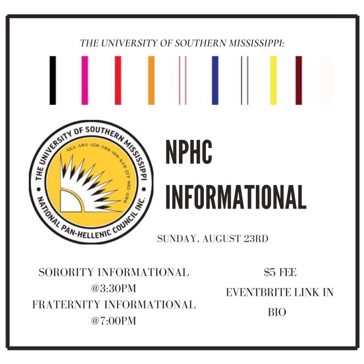 Southern Miss NPHC tweet media
