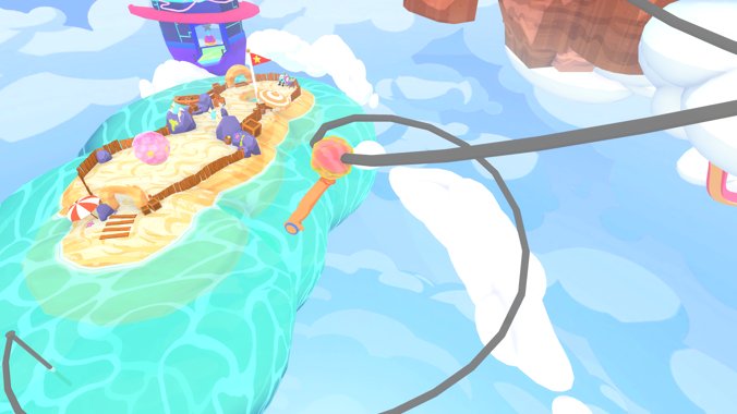blueamcat's tweet photo. Last but not least, we tried out PHOGS! Gotta work together to solve puzzles as a two headed dog with no legs! 🤣 It's pretty funny.#XASummerParty https://t.co/sQ3U3tx8nA