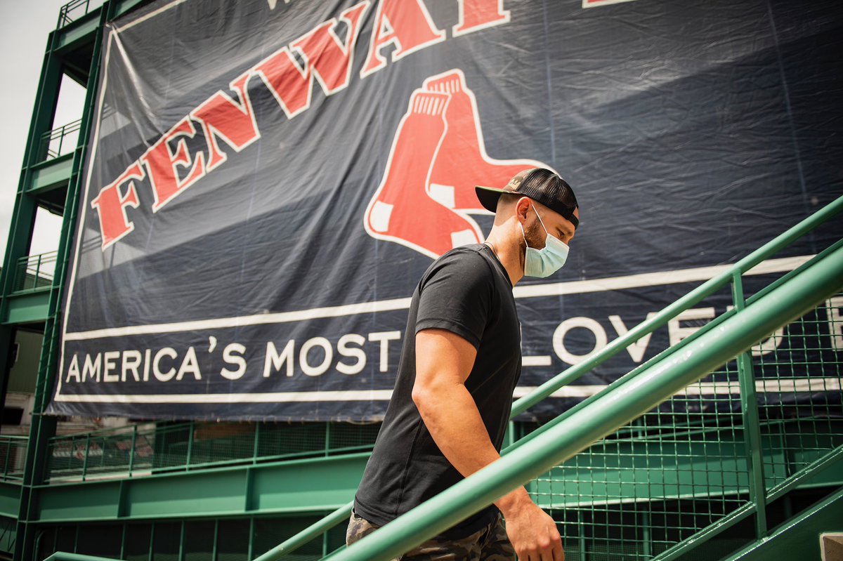 RedSox's tweet photo. Rolling up for #OpeningDay. https://t.co/RuBY1sYDWm