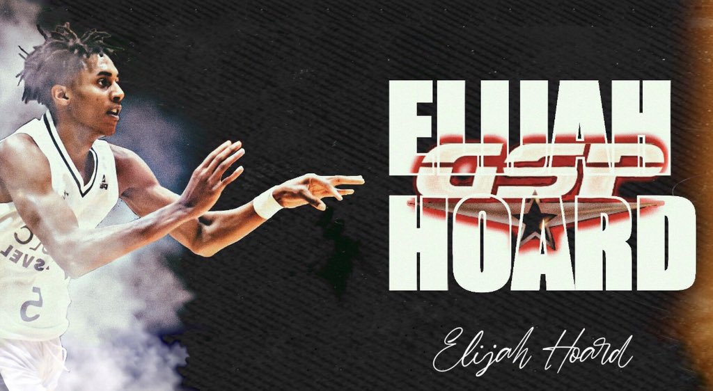 GSP_Bball's tweet photo. We are happy to announce Elijah Hoard to the GSP Family. Elijah is about to become one of the hottest unknown West Coast guards In the fall. Just watch ๐
โ๏ธ France/USA (dual citizen)
๐ธ 6-4โ Wing
๐ Brother Of Portland Trailblazer @jaylenhoard https://t.co/J0ptG2csuG