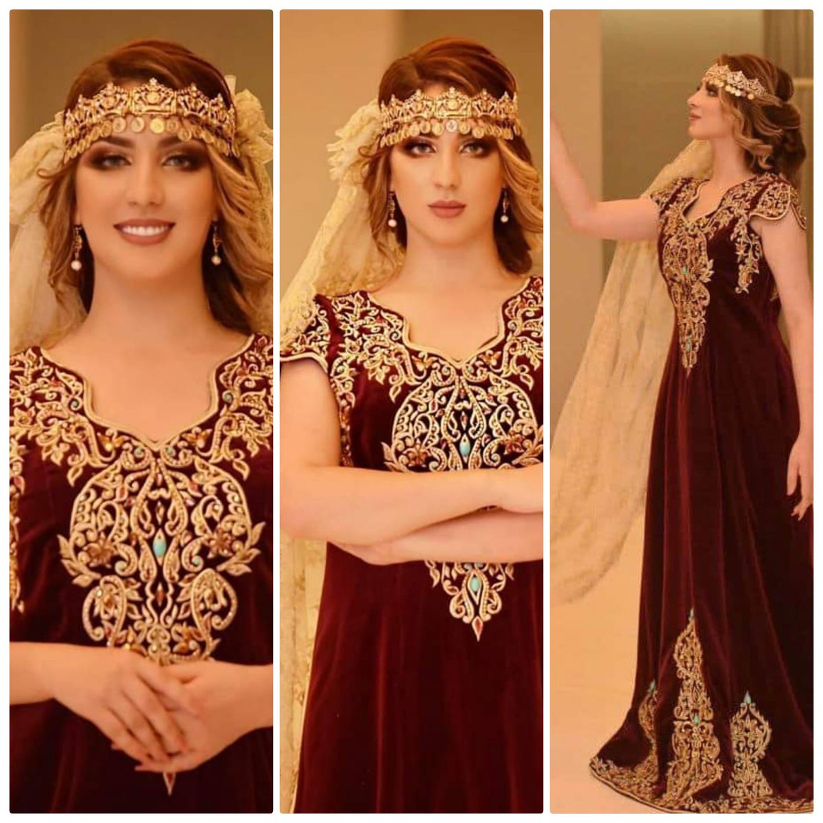 Q8Hashtagat's tweet photo. #صور | نجمة الجزائر #سهيلة_بن_لشهب تستمر في اشعال السوشال ميديا بفضل اطلالاتها خاصة بالملابس الجزائرية التقليدية التي يتعرف عليها الجمهور العربي..
اي إطلالة كانت الأبرز؟
@SuhilaBnLachhab 
 #SouhilaBenLachhab https://t.co/EX9XDiA6KQ