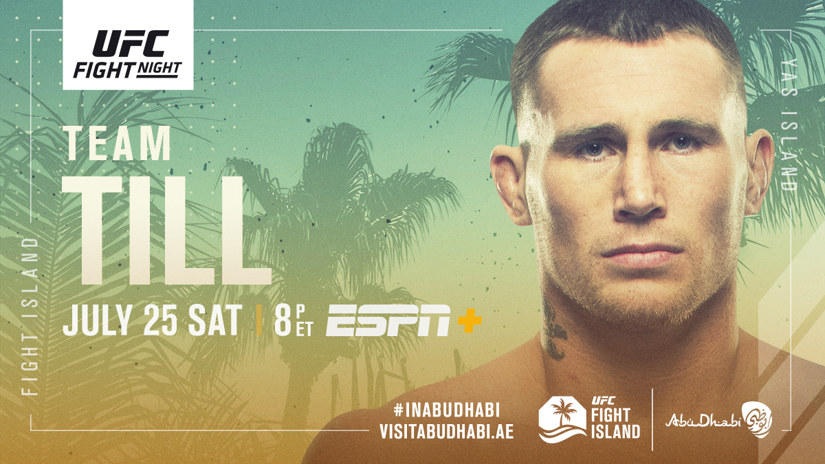 THE GORRILA! 🦍 RT if you're w/ @DarrenTill2 tomorrow night. 

#InAbuDhabi | <a href="/VisitAbuDhabi/">Experience Abu Dhabi</a> | #UFCFightIsland3