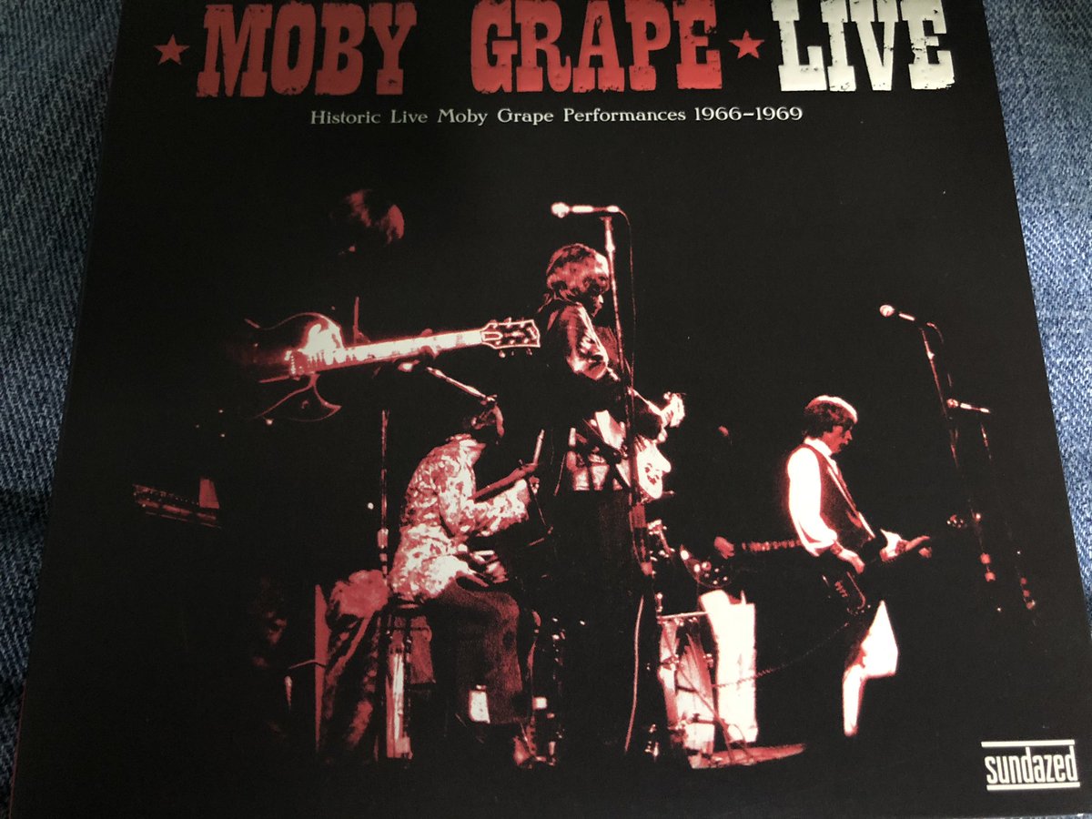 JodyJFoss's tweet image. #NowPlaying 
#MobyGrape

Moby Grape - “Live: 1966-1969” (2010)👌❤️🤘

Tremendous live Grape performances, including their complete four-song Monterey Pop set. These guys were a kick-ass live act!👍
