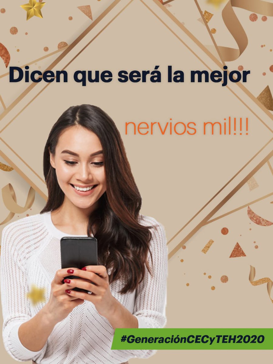 CECyTEHChilcuau's tweet photo. Algo grande está por venir. 🥳🎉👏🏻👏🏻💃🕺🏻🎉
 
#GeneraciónCECyTEH2020 https://t.co/EHE6yPNmAH