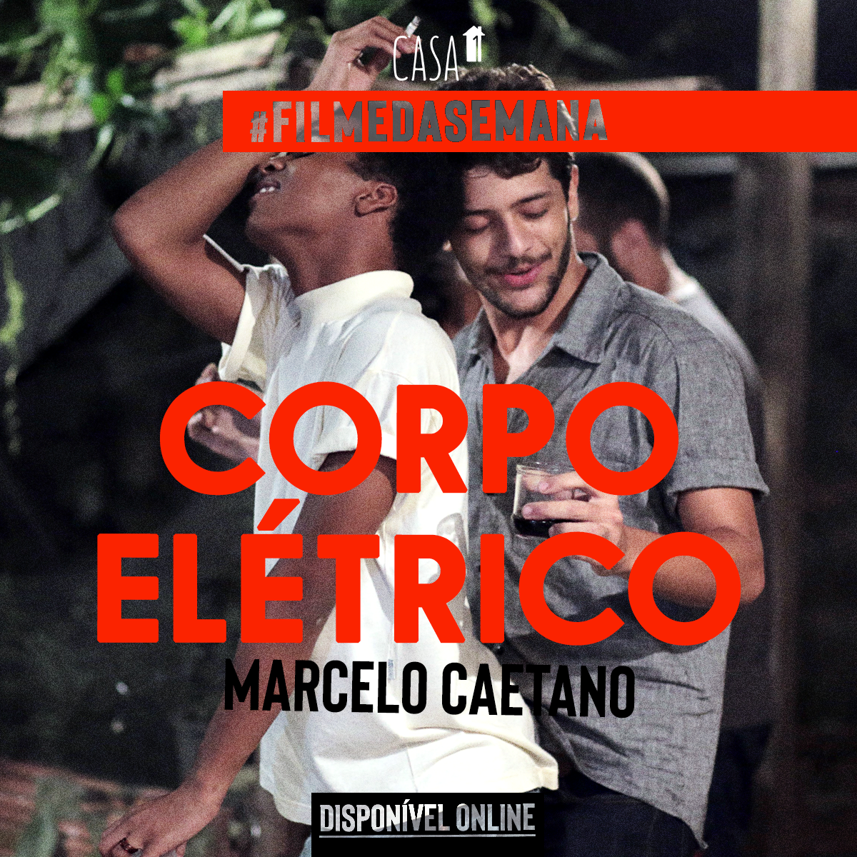 centrocasaum's tweet photo. E o #FilmedaSemana é o icônico "Corpo Elétrico" de Marcelo Caetano que narra as vivências de Elias (Kelner Macêdo) em meio à uma confecção de roupas em São Paulo enquanto transita por várias classes sociais.
Para assistir, basta cadastrar e ver de graça: https://t.co/EQVU90kD0Y https://t.co/yQAZU4WYZP