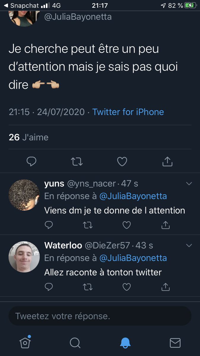 SachaSpillard's tweet photo. @DieZer57 @Elies_QLF @JuliaBayonetta de toi aussi elle s’en bat les couilles frérot https://t.co/5WmblRl2hq