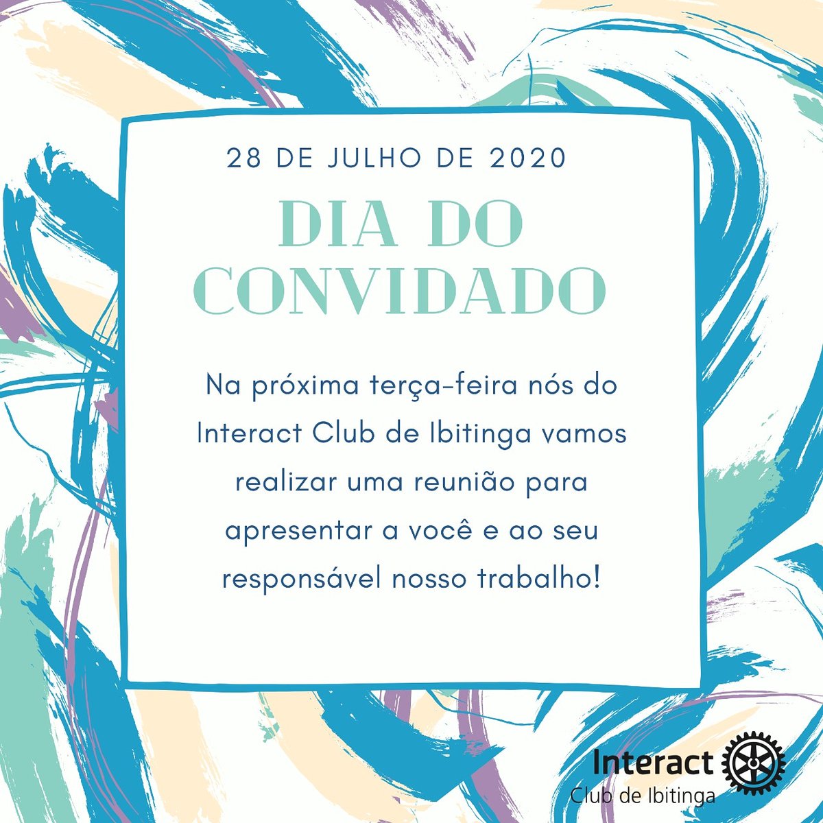 IcIbitinga's tweet photo. Nós do Interact Club de Ibitinga vamos fazer o Dia do Convidado com o intuito de convidar novas pessoas para criarem novas amizades, espírito de liderança e ajudarem a comunidade!!
#icibitinga
#distrito4480💙 https://t.co/QjCasJpRoE
