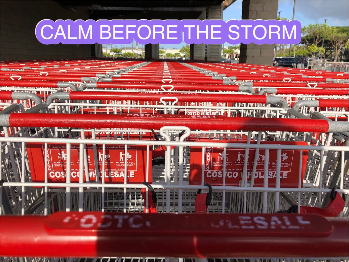 hawaiikaigopher's tweet photo. Your HAWAII KAI GOPHER experienced the calm before the storm at Costco...be safe this weekend💨☔️⛈ https://t.co/UMKQKgSTYw