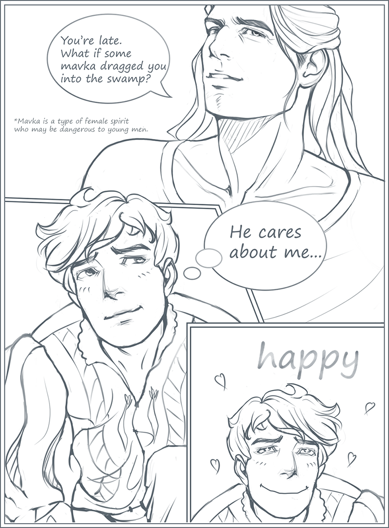 juliako_nd's tweet photo. Finished my tiny graphic story. I imagined what would Geralt say if Jaskier came home late at night. Hope you like it! #Geraskier #fanfic #GeraltOfRivia #TheWitcher #FanArtFriday #Jaskier #TheWitcherComics #Witcherfanart #Witcherfanfic https://t.co/HF5vHvWkLW