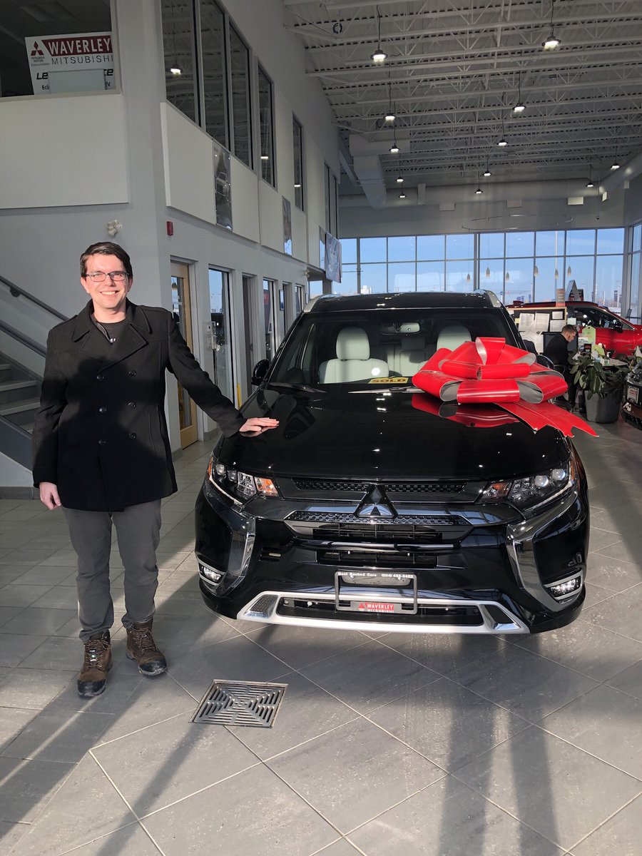 WaverleyMits's tweet photo. Thank you Michel for being such an awesome customer! Congratulations on your 2020 Mitsubishi Outlander PHEV! All the best, Waverley Mitsubishi😁 https://t.co/38OF9sRMba