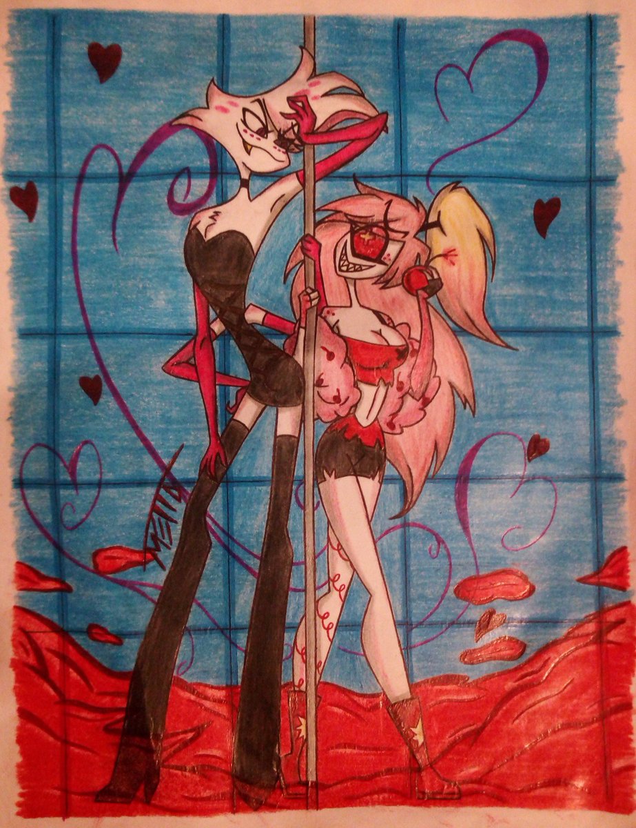Metta_OhYes's tweet photo. One of the three FanArts that I will upload from AddictMV🕷️ and Sixth day of ✨"Angel Dust Week"✨
"Cherry Bomb Night"🍒💥
#ADDICTMV
#angeldustweek
#angeldust
#cherrybomb https://t.co/lwwH9HRMaN