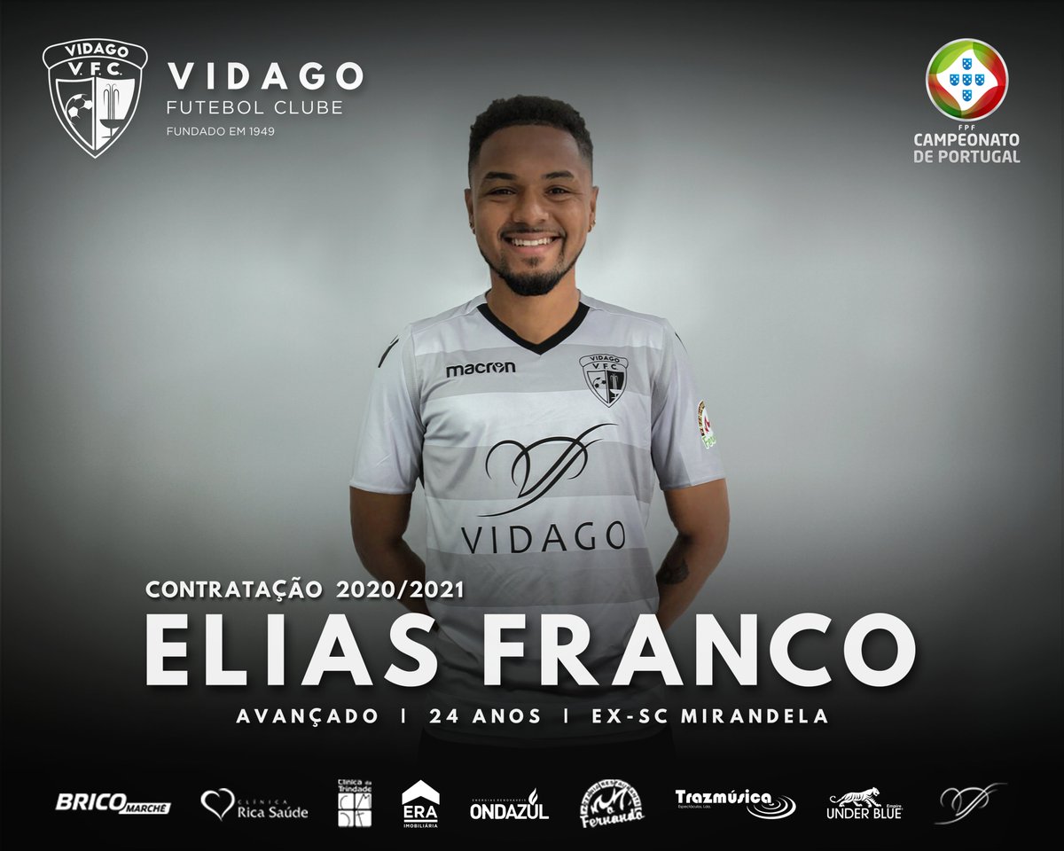 vidagofc's tweet photo. 🎁⚽️🔏✍️ O Vidago FC anuncia a #contratação de Elias Franco de 24 anos (EX-SC Mirandela)!!
#vidago #vidagofc #campeonatodeportugal #eliasfranco https://t.co/Stq23jaowe