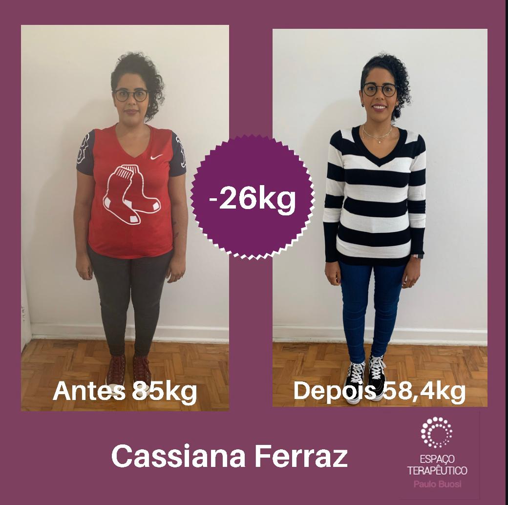 cassiferraz's tweet photo. 9 meses depois o resultado chegou: -26kg. Compulsão alimentar é grave e precisa de acompanhamento nutricional e terapêutico. Obrigada, Espaço Terapêutico Paulo Buosi 🙏🏾❤️
A luta não acabou. Seguimos aqui uma refeição por vez 😊 #compulsaoalimentar #saude #reeducacaoalimentar https://t.co/puvFF1jSML