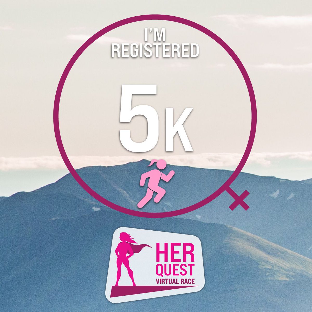 SinisterSports's tweet photo. Happy Friday!! We now have downloadable "I'm registered" images for each distance for #HERQUEST 👌🚺 Check them out here ➡️➡️ https://t.co/PLMm5kv5Nn #noboysallowed #virtualrace #fridayfeels #womenonly #yyc #yeg #runrunrun #runwithher #womensrunningcommunity #trailrunner #run https://t.co/wYWWtCq4R2