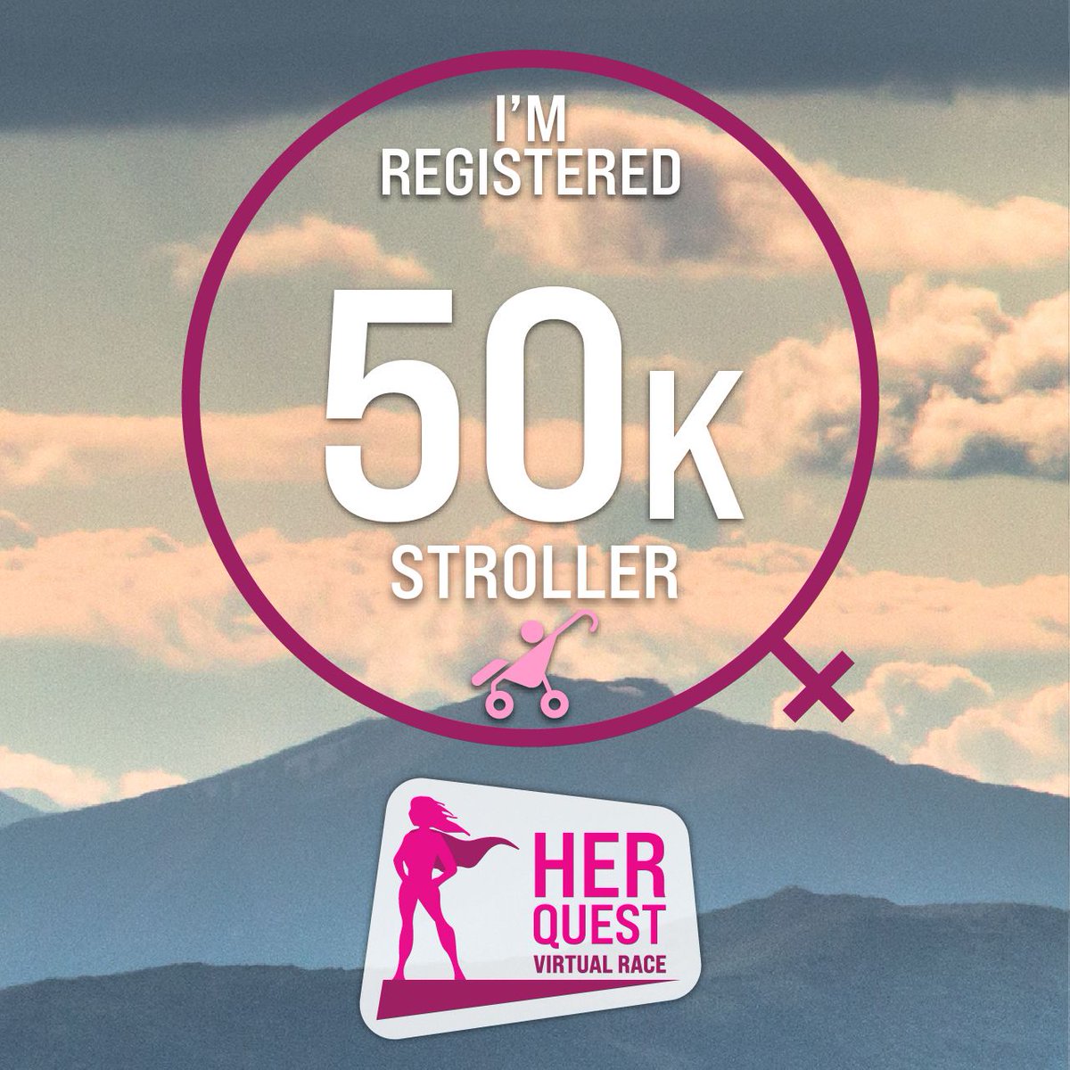 SinisterSports's tweet photo. Happy Friday!! We now have downloadable "I'm registered" images for each distance for #HERQUEST 👌🚺 Check them out here ➡️➡️ https://t.co/PLMm5kv5Nn #noboysallowed #virtualrace #fridayfeels #womenonly #yyc #yeg #runrunrun #runwithher #womensrunningcommunity #trailrunner #run https://t.co/wYWWtCq4R2