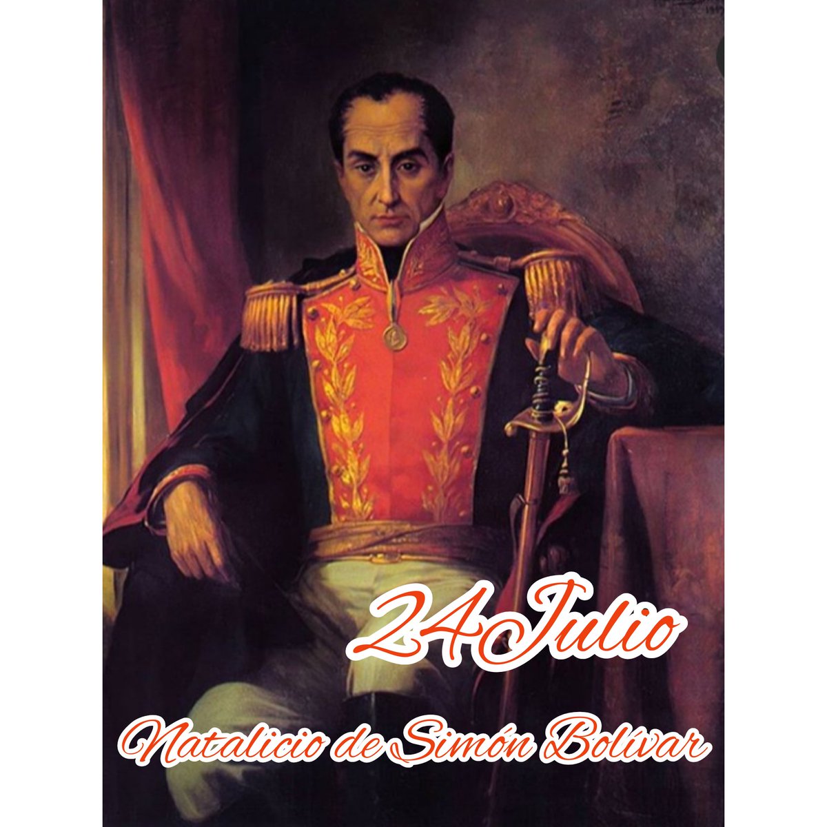Orivision_tv's tweet photo. Este #24Jul se celebran 237 años del natalicio de Simón Bolívar
Cada 24 de julio es el natalicio de El Libertador Simón Bolívar, título que le otorgaron por encabezar las revoluciones independentistas. #SomosTuImagen #Orivision https://t.co/B9XgvzvHqn