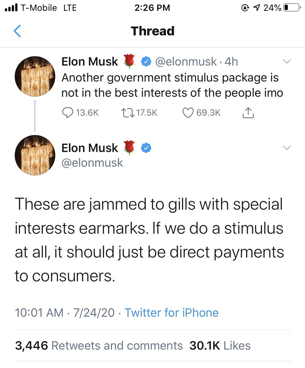 Colorado_Joni's tweet photo. @mattlargey I read it more as skepticism at federal government and their special interests vs. him being against government stimulus. No dog in this fight just think posting the one tweet without mentioning the others is rather incendiary. Maybe that’s MO for all social media? 🤷🏼‍♀️ https://t.co/5m19qRwdWw