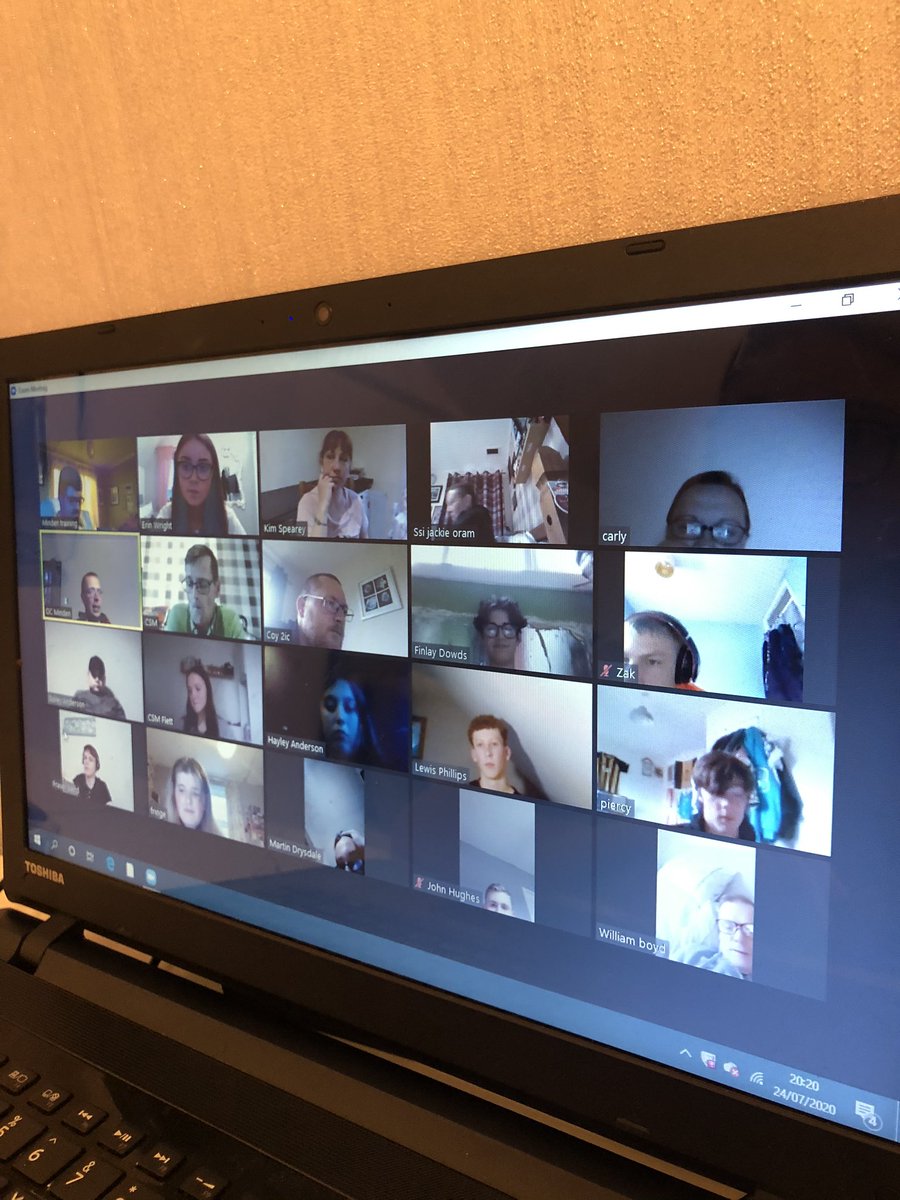 DumfriesD's tweet photo. After a fun filled 2 week annualcamp, we have came to the end of this once in a lifetime virtual event!Who would of thought when covid19 came that we would be able to share all these memories&amp;adventures with our company over technology!Can’t wait for face-face training to resume! https://t.co/VsIvB2yof1