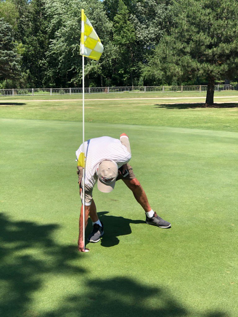 BPCountryClub's tweet photo. CONGRATULATIONS to Roger Hanson who got a hole-in-one today on #5 with a 7-iron!!! https://t.co/Z7TfV5ZCcs