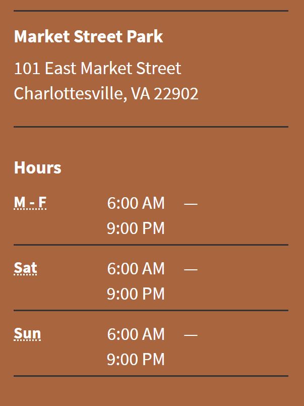 The city's website (now) says that Market closes at 9 and that Court Sq. closes at 11.
