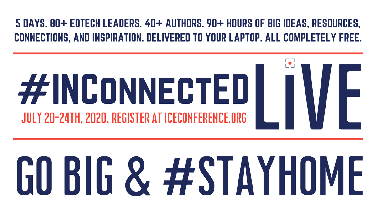 Are you looking for a conference delivered to your inbox? Register for the #INConnectED Conference today, and we'll send you all our great session recordings to explore through the end of September! #INelearn #INedchat #edchat #DigCit #MakerEd #eLearning #BlendedLearning