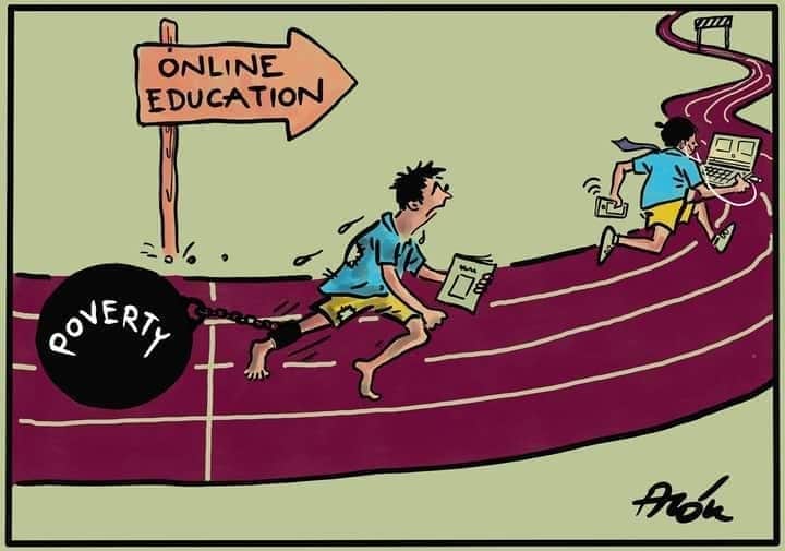 pkprantar1's tweet photo. #SayNoToDigitalDivide 
#Online makes a sharp divide between have and have nots. Social disparity will be encouraged by #OnlineClasses and #OnlineEducation https://t.co/wP6FmM4e9z