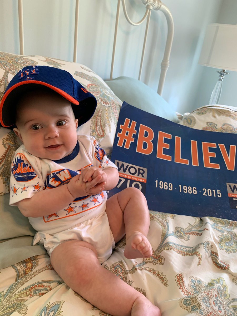 EmRoseCarroll's tweet photo. Ready for opening day! #LGM @Mets https://t.co/PbUfrUeINA
