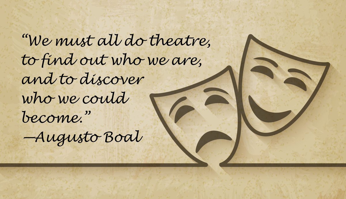 ActorPodcast's tweet photo. #fridaythought Quote by Augusto Boal @augustoBoal 

Catch up on all your favorite episodes of The Actor’s Nightmare podcast before the Season 3
🔸iHeartRadio: https://t.co/UghraEm4JK

#podcast #podcasters #actress #actor #podcasting #taketwo #behindthescenes #tellyourstory https://t.co/JTbUc5qYrP