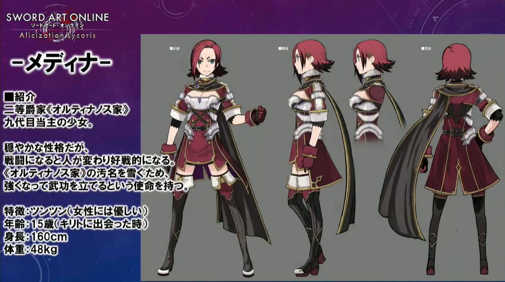 Sao Wikia Futami And Co Apparently Forgot About Medina S Reward Outfit Until Someone Pointed Out That She Was Missing One Like A Month Or Two Before The Game S Release Whoops