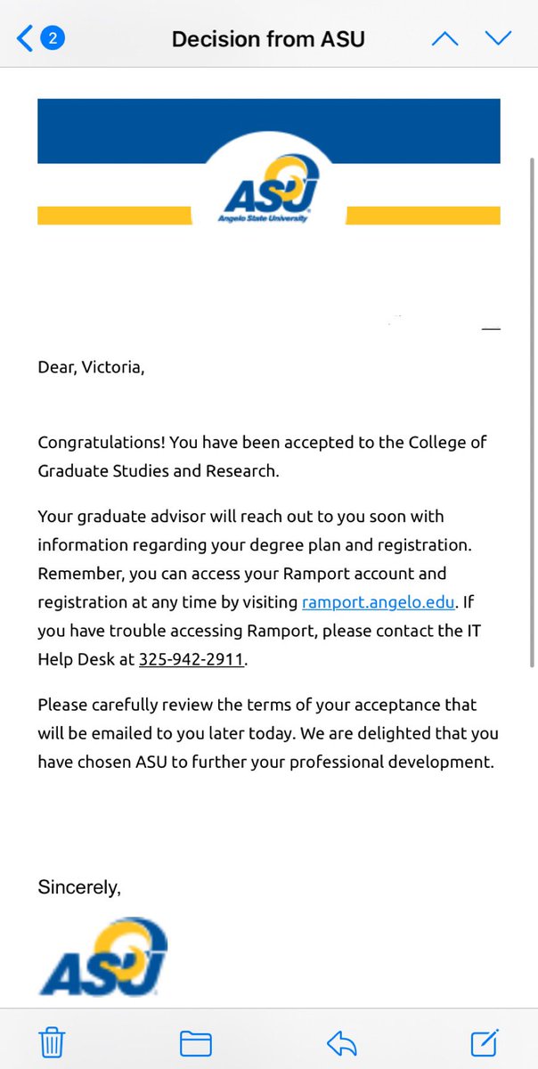 guess who gets to call San Angelo her home for a little longer?! THIS GIRL!! 💙💛 beyond thankful and blessed for this opportunity!