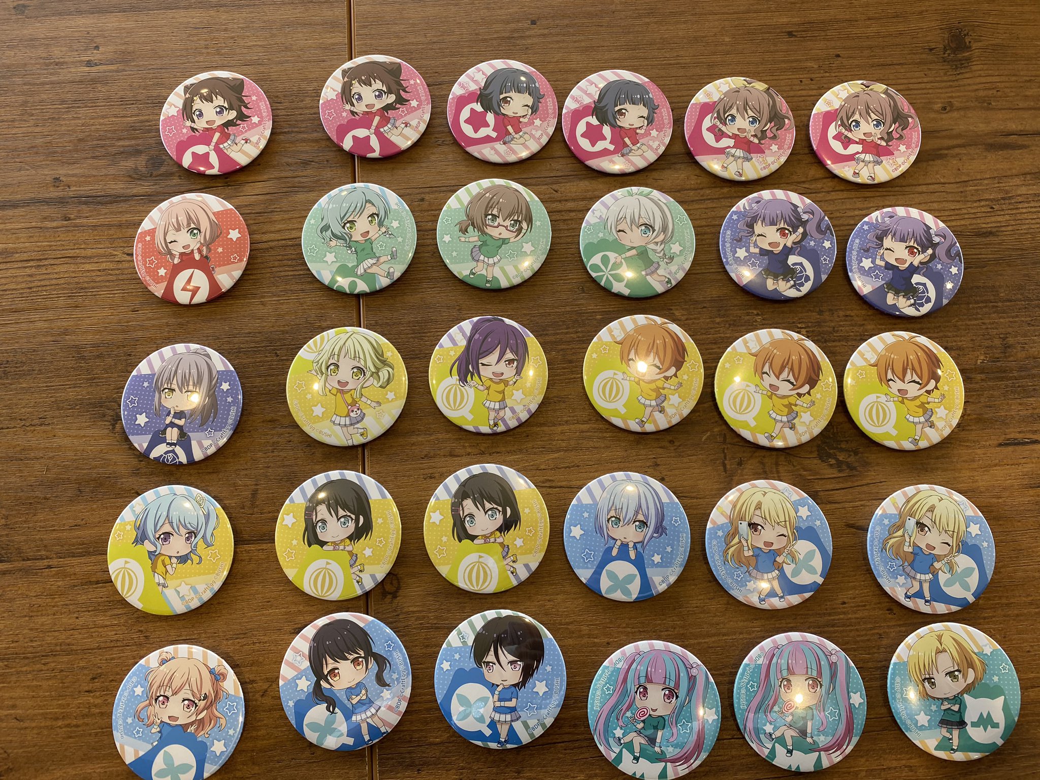 市ヶ谷有咲 缶バッジ セット 富士急 ゆーやおにーさん@有咲に万年熱中症 on X: 