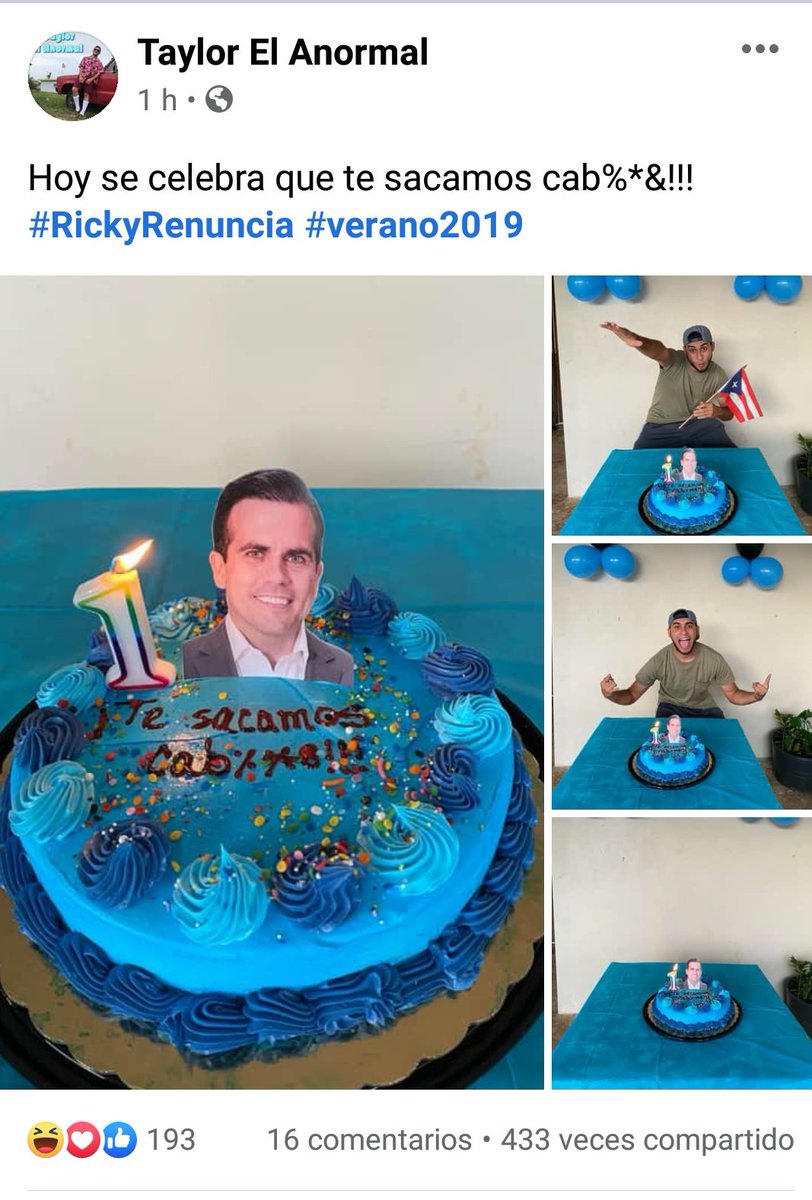 TheAtea37610449's tweet image. En PuertoRico hay fiesta en el Primer #Aniversario de la salida de #RickyRenucia lo peor que le a tocado vivir a PuertoRico en la era moderna como Gobernante. Le sigue #WandaRenucia y está a punto de ganarle en Corrupción.