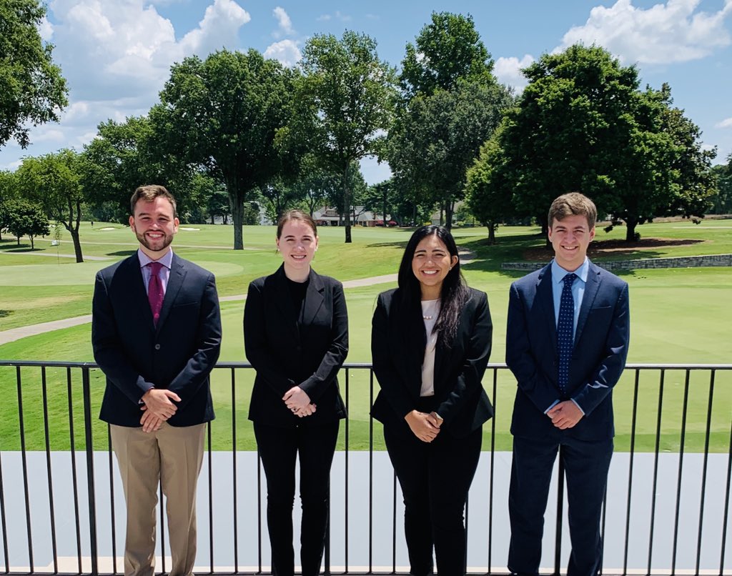 Congratulations to Caroline West. This shows her first day and the last day of her internship. 2020 included mask, thermometer, and oxymeter checks. Rayburn West Financial #equityanalyst