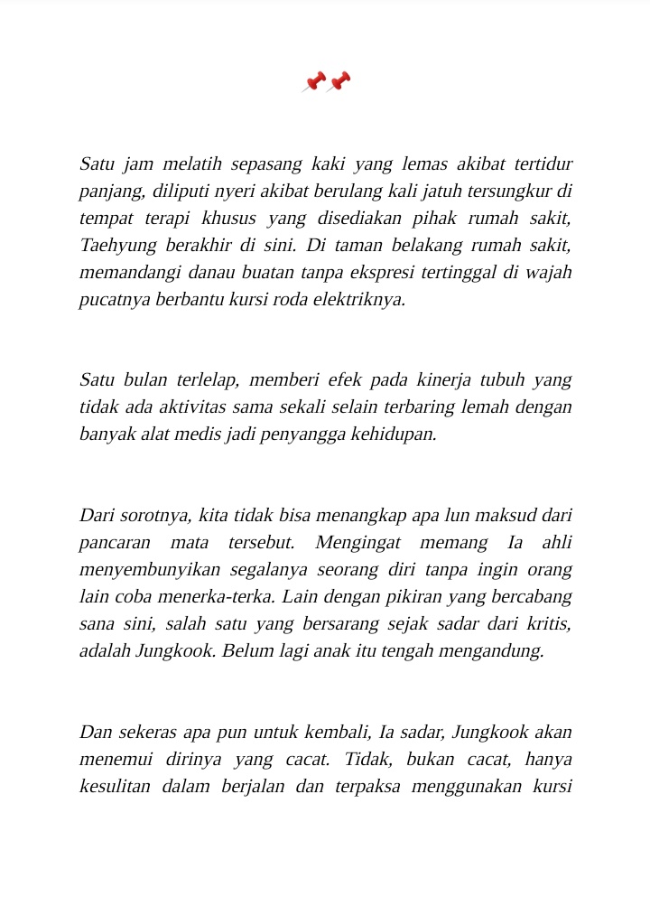 meyrakee's tweet photo. H—16.

(Italic : Masa lalu) https://t.co/eyqmGvTGRw
