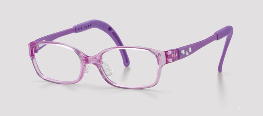 This is TKCC4, eyesize 42. This line is my most popular seller, fitting a variety of faces and coming in tons of colors. The clear purple frame front creates great contrast with the opaque sides, making for a stylish fit.  #vlcchampions #visiontherapyworks #tomatoglassesusa #sale