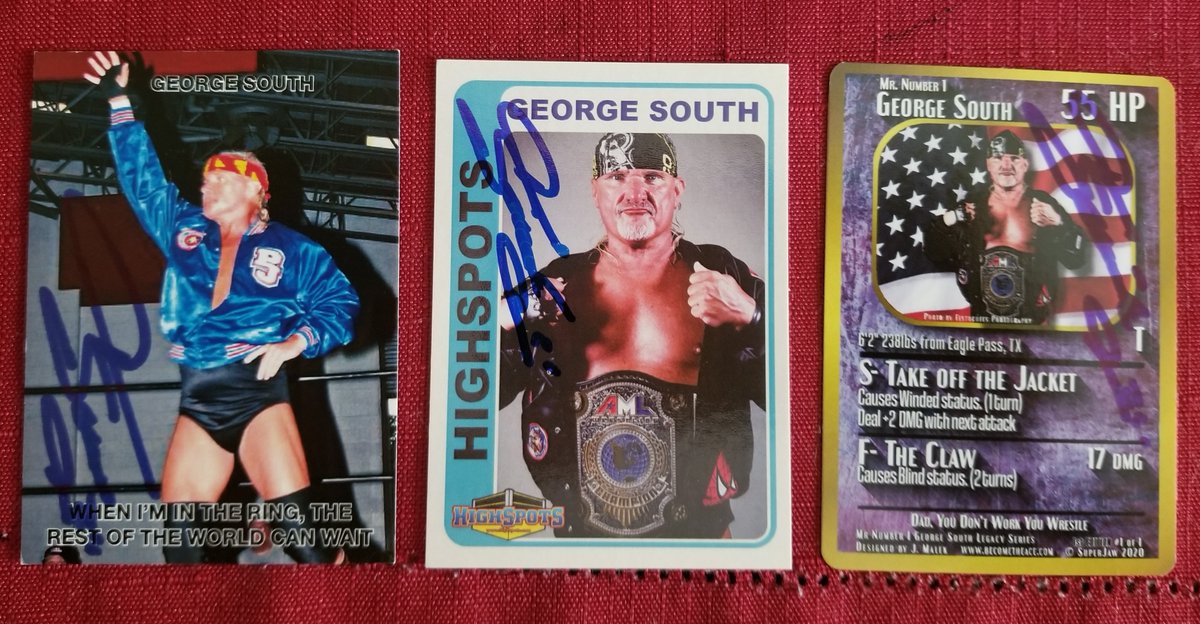 Superstarml's tweet photo. New post looking at the latest signed cards I added to my collection #georgesouth #dougbasham #bulldempsey
https://t.co/IIXUWiA52a https://t.co/VGOMxEgQpM