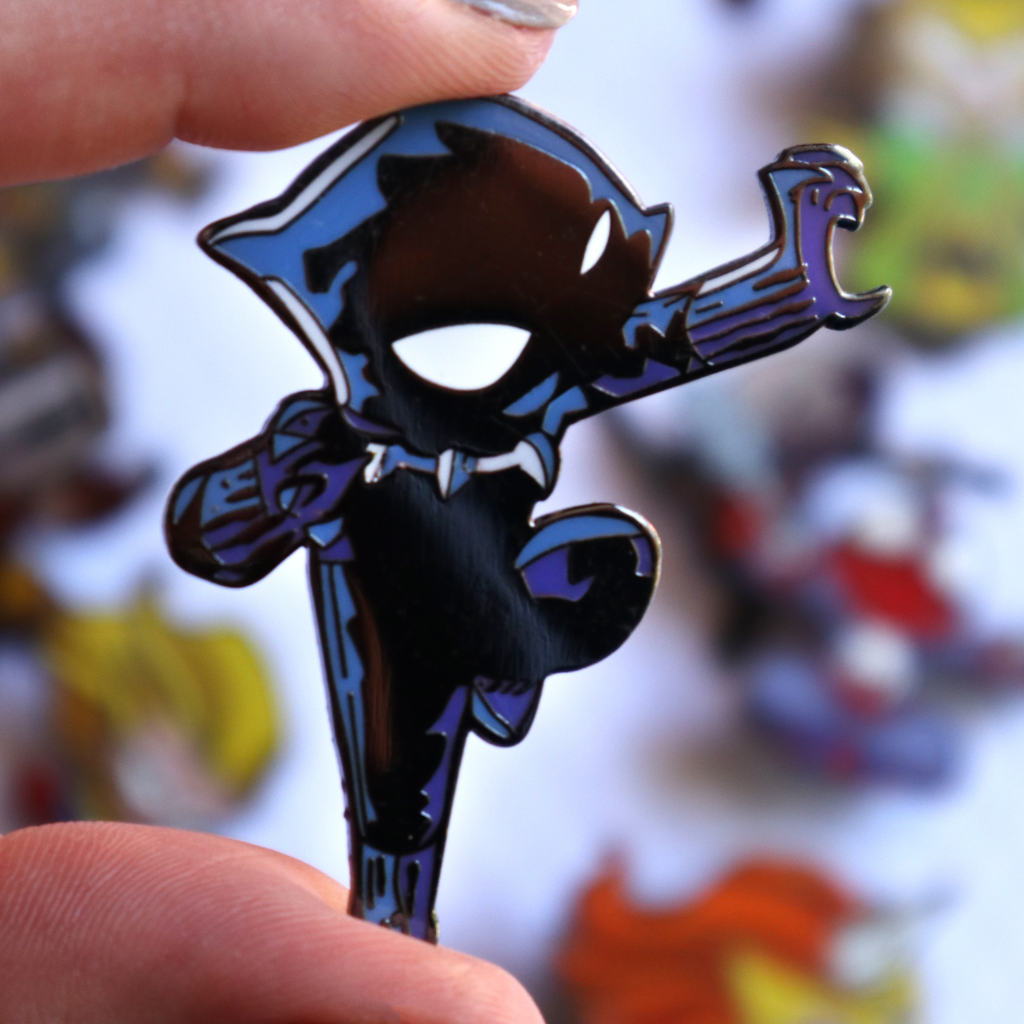 Wakanda Forever. 👑 Get your Black Panther pin and other @SkottieYoung merch in the #MarvelMade Premier Bundle or blind boxes now at MarvelMade.net!