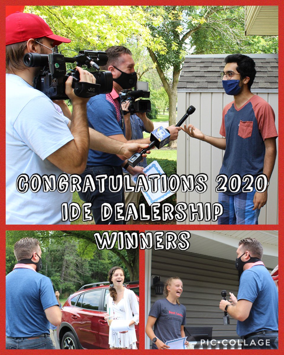 PHSDrMaloney's tweet photo. Thank you @IdeDealerships! This year’s winners were announced “surprise style” and it was awesome! https://t.co/qkZXws04nG