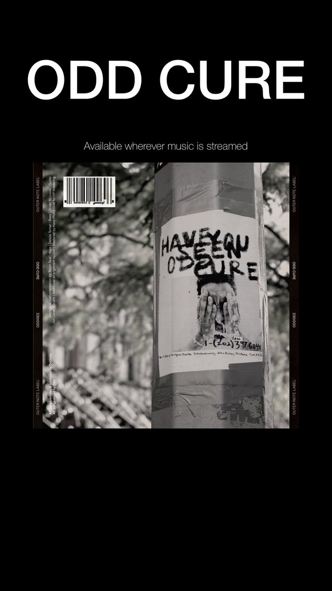 Odd Cure out now on <a href="/OuterNoteLabel/">OuterNoteLabel</a> | smarturl.it/oddcure