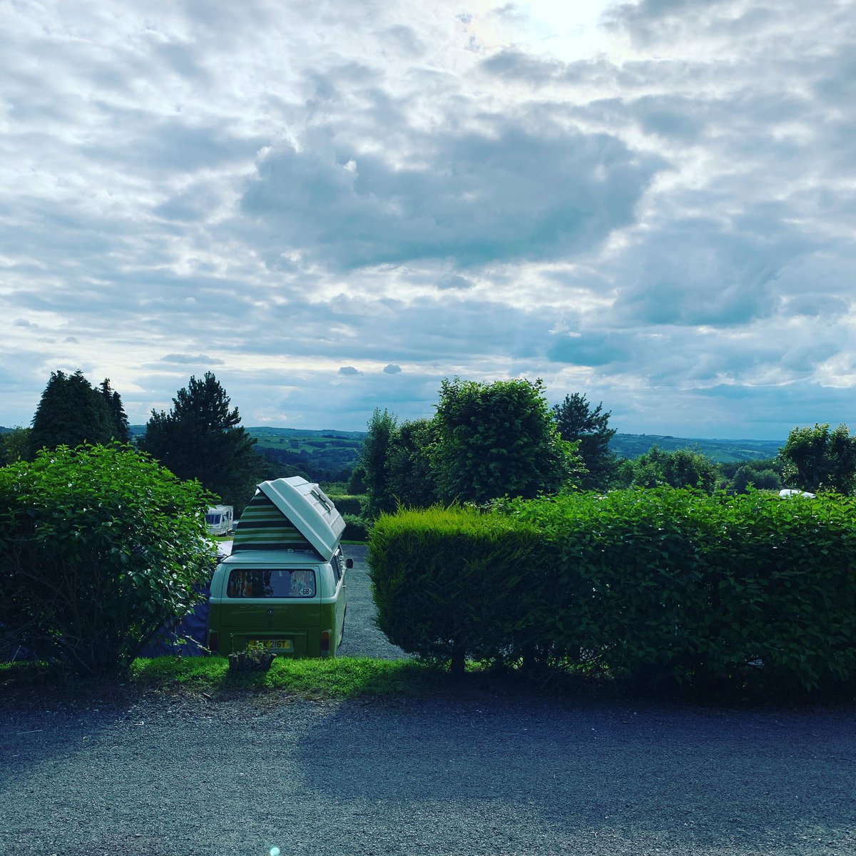 The first weekend since lockdown 👏 #caravanning