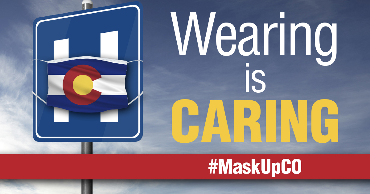 COHospitalAssn's tweet photo. We’ve done it once, and now is the time to do it again! We need your help to flatten that COVID-19 curve. Please help make sure hospitals aren’t overwhelmed. Wear a mask, stay 6 feet apart and wash your hands! #MaskUpCO https://t.co/xPmh3nhLdp