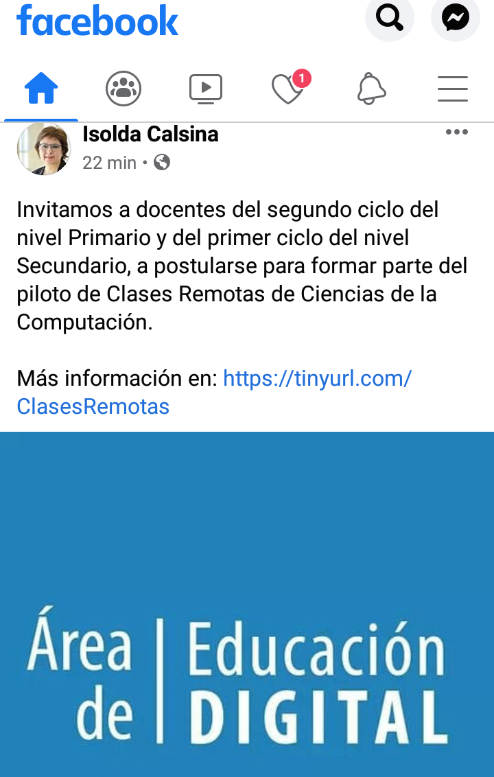 ADICRA's tweet photo. Ciencias de la Computación es Informática, no Educación Digital #ConLaTransversalidadNoAlcanza

ADICRA sostiene que el espacio curricular para #LaInformáticaComoMateria tiene que estar a cargo de docentes de la disciplina. https://t.co/LFeCQkAJvl