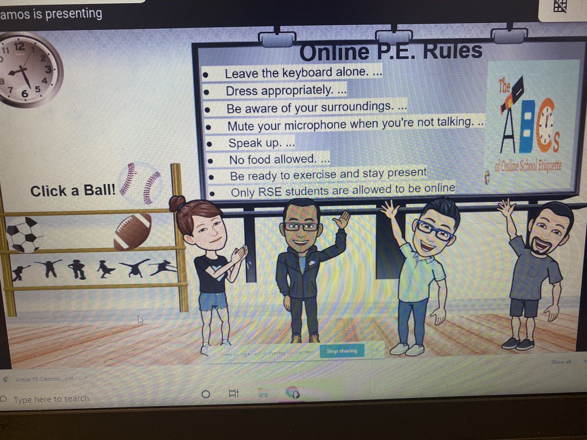 So proud of our <a href="/RSEcowboys/">Red Sands Elementary</a> PE coaches!!! They created their Bitmoji Gym! With Motivational videos and all!!! LOVE IT!!!